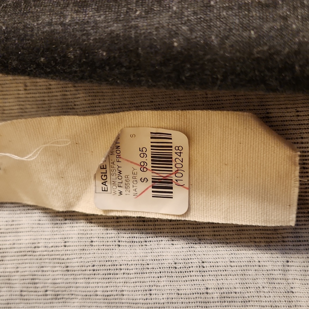 mystree gray open cardigan, NWT - Picture 4 of 11